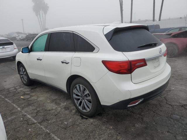 Photo 2 from auction – 2016 ACURA MDX TECHNO with VIN 5FRYD4H46GB042186
