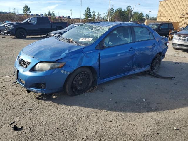 TOYOTA COROLLA BA 2009 with VIN 2T1BU40E39C073401 - Photo from auction