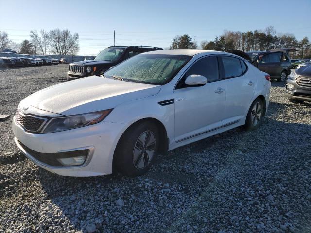 KIA OPTIMA HYB 2013 with VIN KNAGM4AD0D5048986 - Photo from auction