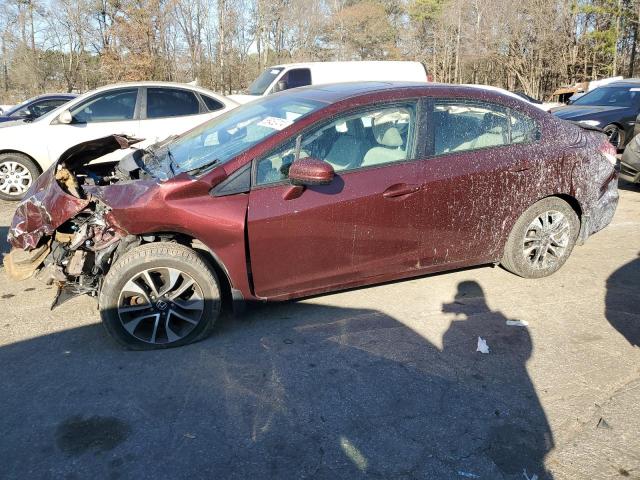 HONDA CIVIC EX 2015 with VIN 19XFB2F84FE043866 - Photo from auction