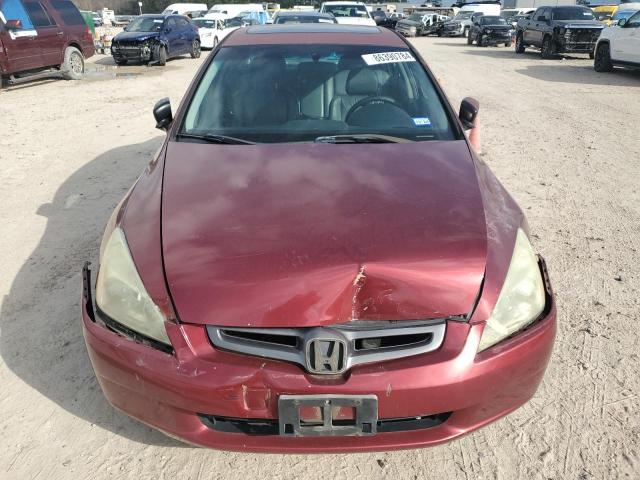 Photo 5 from auction – 2004 HONDA ACCORD EX with VIN 1HGCM66544A010958