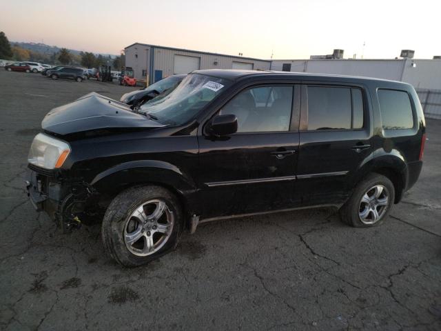 HONDA PILOT EXL 2012 with VIN 5FNYF4H60CB018408 - Photo from auction