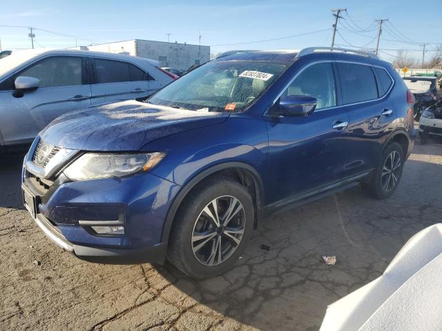 NISSAN ROGUE SV 2017 with VIN 5N1AT2MVXHC744837 - Photo from auction