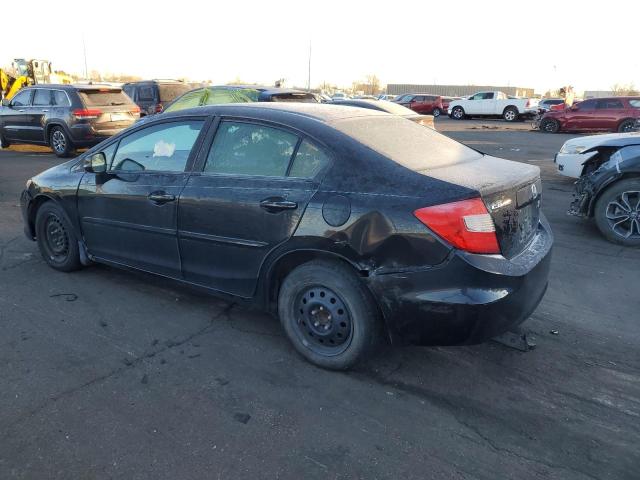 Photo 2 from auction – 2012 HONDA CIVIC LX with VIN 2HGFB2F51CH328080