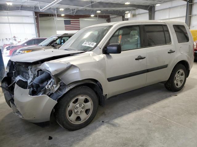 HONDA PILOT LX 2014 with VIN 5FNYF4H28EB053052 - Photo from auction