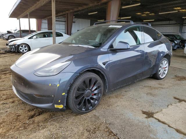 TESLA MODEL Y 2022 с VIN 7SAYGDEF3NF543521 - Снимка от търг