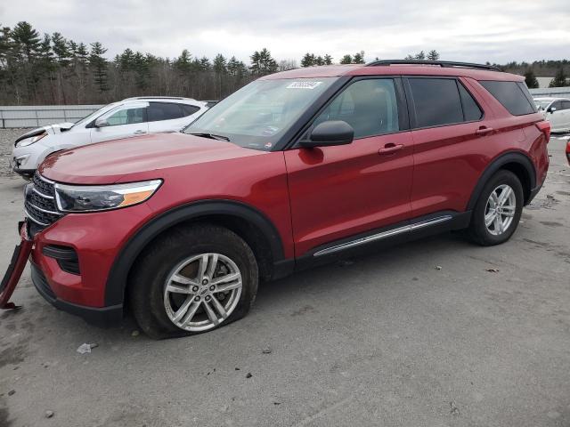 FORD EXPLORER X 2021 with VIN 1FMSK8DH5MGA61791 - Photo from auction