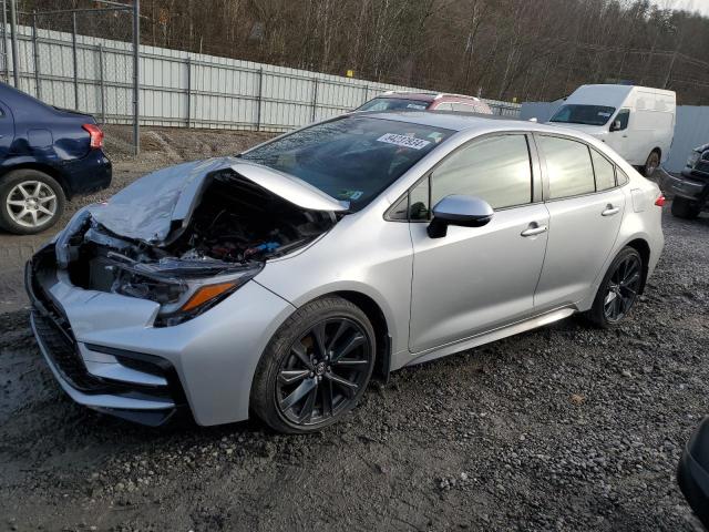 TOYOTA COROLLA LE 2023 with VIN JTDBCMFE1P3018137 - Photo from auction