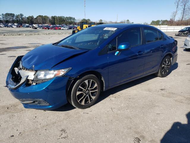 HONDA CIVIC EX 2013 with VIN 19XFB2F86DE081564 - Photo from auction