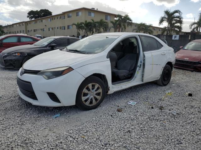 TOYOTA COROLLA L 2015 with VIN 2T1BURHE8FC321722 - Photo from auction