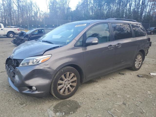 TOYOTA SIENNA XLE 2015 with VIN 5TDDK3DC4FS112856 - Photo from auction