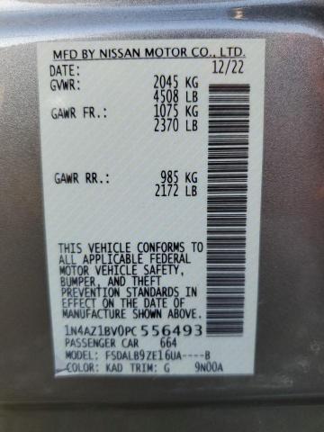 Photo 14 from auction – 2023 NISSAN LEAF S with VIN 1N4AZ1BV0PC556493