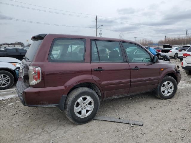 Photo 3 from auction – 2007 HONDA PILOT LX with VIN 5FNYF28157B013008