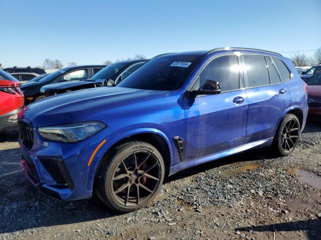 BMW X5 M 2022 with VIN 5YMJU0C09N9L20223 - Photo from auction