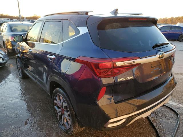 Photo 2 from auction – 2021 KIA SELTOS SX with VIN KNDETCA24M7147000