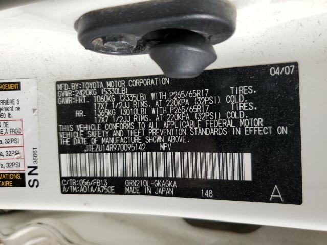 صورة رقم 14 من المزاد - 2007 TOYOTA 4RUNNER SR مع VIN JTEZU14R970095142
