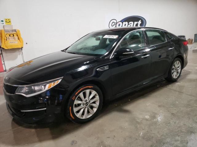 KIA OPTIMA LX 2018 with VIN 5XXGT4L33JG273923 - Photo from auction