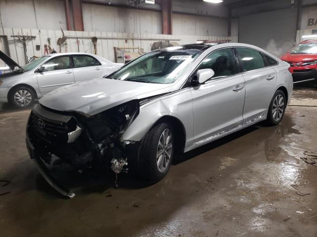 HYUNDAI SONATA 2016 with VIN 5NPE34AFXGH308071 - Photo from auction