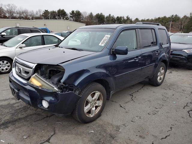 HONDA PILOT EX 2009 with VIN 5FNYF484X9B035286 - Photo from auction