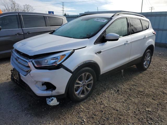FORD ESCAPE SE 2018 with VIN 1FMCU0GD7JUC17481 - Photo from auction