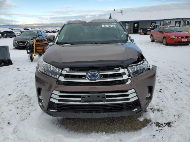 Photo 5 from auction – 2019 TOYOTA HIGHLANDER with VIN 5TDDGRFH8KS076256