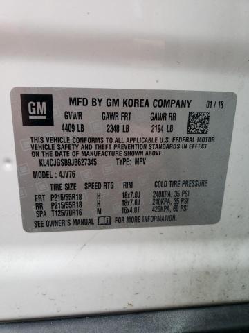 Photo 14 from auction – 2018 BUICK ENCORE ESS with VIN KL4CJGSB9JB627345