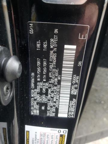Photo 14 from auction – 2014 TOYOTA 4RUNNER SR with VIN JTEBU5JR4E5178765