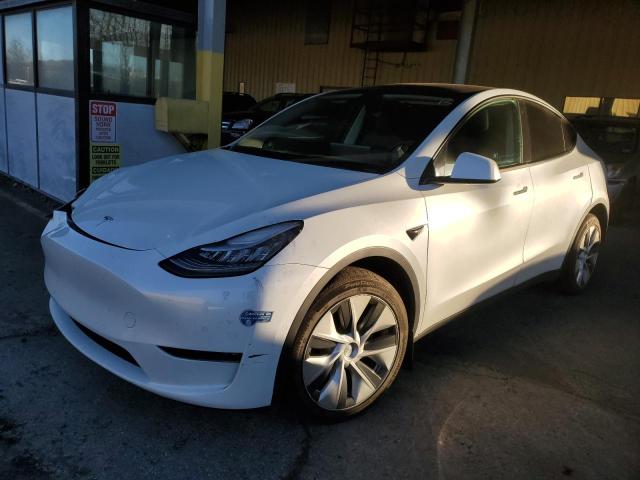 TESLA MODEL Y 2020 с VIN 5YJYGDEEXLF031868 - Фото с аукциона