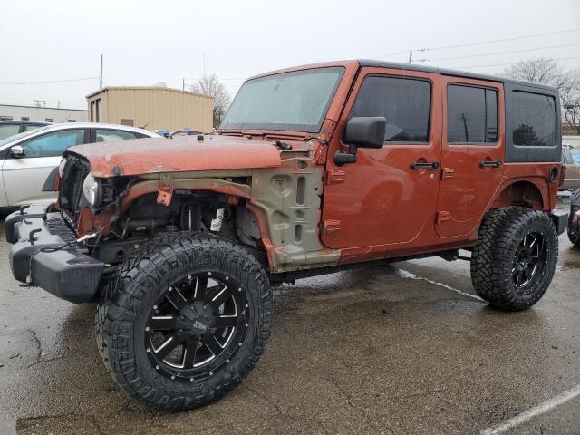 JEEP WRANGLER U 2014 with VIN 1C4BJWDG0EL258282 - Photo from auction