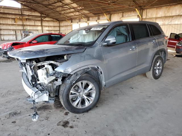 TOYOTA HIGHLANDER 2015 with VIN 5TDZKRFHXFS073577 - Photo from auction