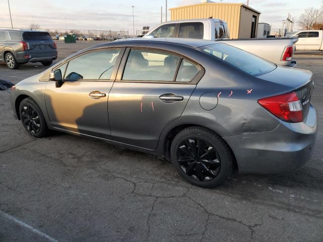 Photo 2 from auction – 2012 HONDA CIVIC LX with VIN 19XFB2F52CE371630
