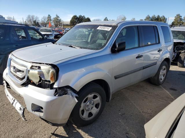 HONDA PILOT LX 2010 with VIN 5FNYF3H20AB003105 - Photo from auction