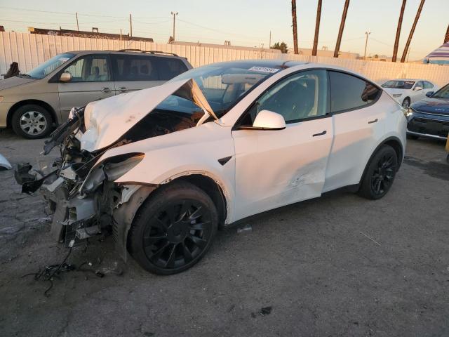 TESLA MODEL Y 2021 with VIN 5YJYGDEE0MF216254 - Photo from auction