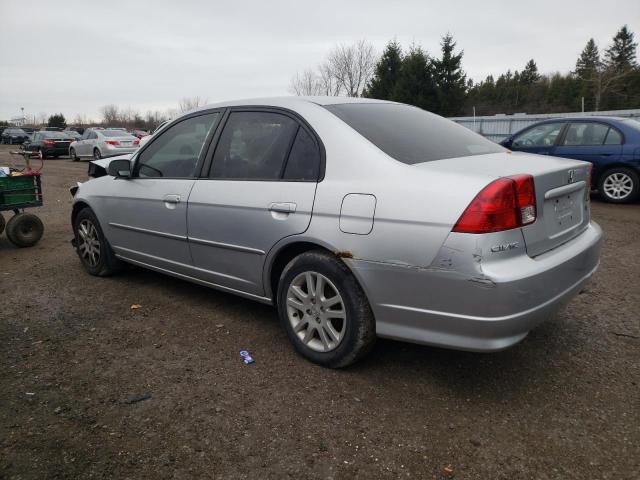 Photo 2 from auction – 2005 HONDA CIVIC LX with VIN 2HGES16615H010963