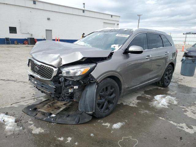 KIA SORENTO SX 2017 with VIN 5XYPKDA54HG228258 - Photo from auction