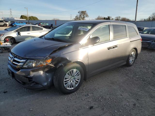 HONDA ODYSSEY LX 2015 with VIN 5FNRL5H24FB009683 - Photo from auction