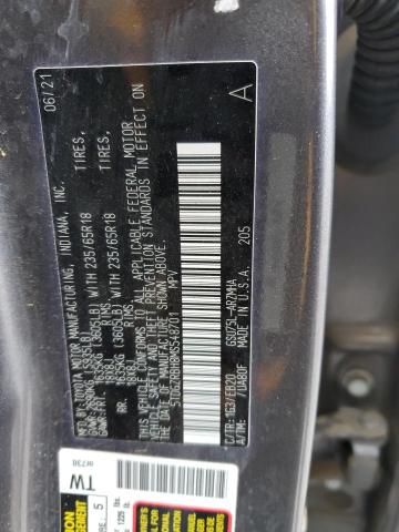Photo 14 from auction – 2021 TOYOTA HIGHLANDER with VIN 5TDGZRBH8MS548701