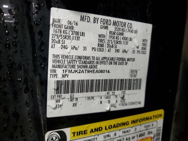 Photo 14 from auction – 2017 FORD EXPEDITION with VIN 1FMJK2AT9HEA08014
