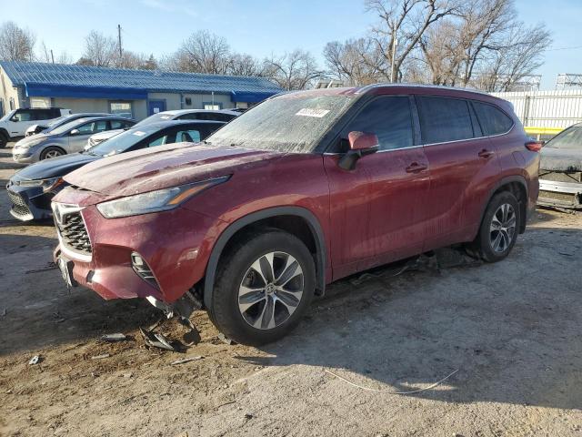TOYOTA HIGHLANDER 2020 with VIN 5TDGZRBH8LS009235 - Photo from auction