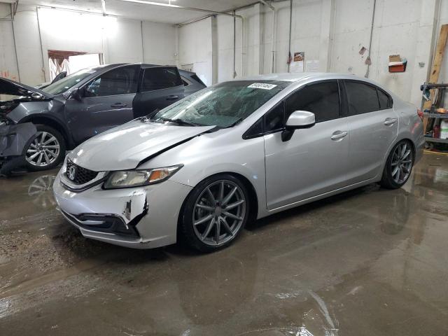 HONDA CIVIC LX 2013 with VIN 19XFB2F55DE257512 - Photo from auction