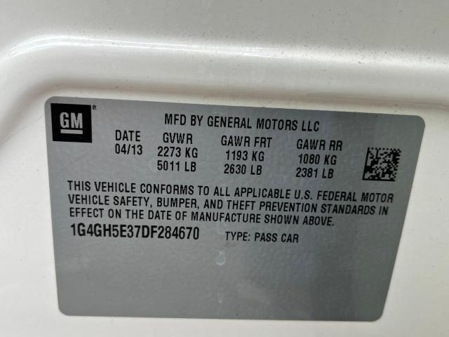 Photo 10 from auction – 2013 BUICK LACROSSE P with VIN 1G4GH5E37DF284670
