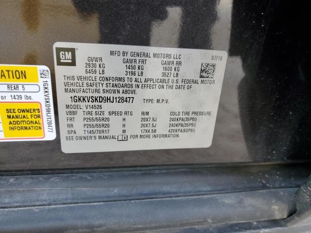 Photo 14 from auction – 2017 GMC ACADIA LIM with VIN 1GKKVSKD9HJ128477