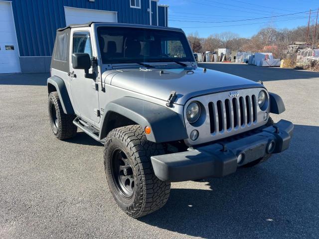 JEEP WRANGLER S 2015 with VIN 1C4AJWAG3FL714115 - Photo from auction