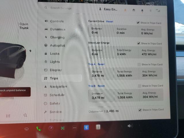 صورة رقم 9 من المزاد - 2024 TESLA MODEL Y مع VIN 7SAYGDEF0RA295019