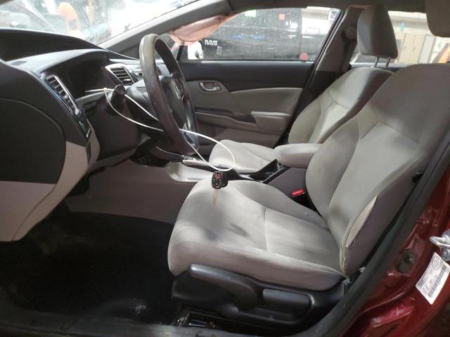 Photo 7 from auction – 2013 HONDA CIVIC LX with VIN 2HGFB2F41DH018309