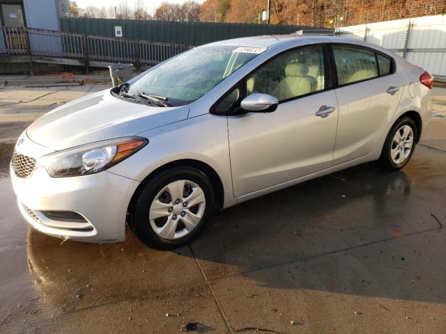 KIA FORTE LX 2015 with VIN KNAFX4A68F5381489 - Photo from auction