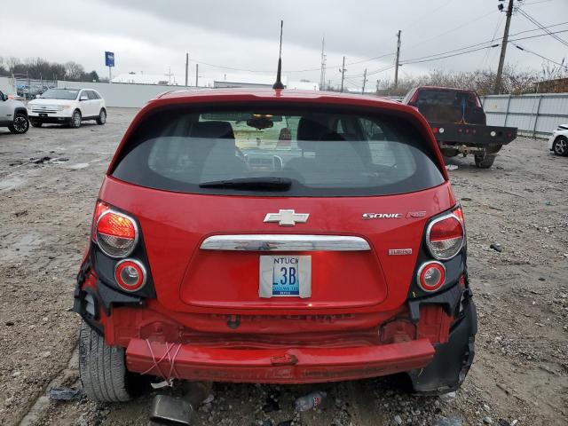 Photo 6 from auction – 2013 CHEVROLET SONIC RS with VIN 1G1JG6SB4D4114205