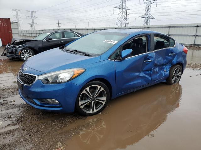 KIA FORTE EX 2014 with VIN KNAFX4A84E5073512 - Photo from auction