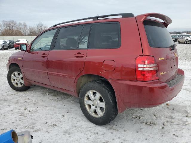 Photo 2 from auction – 2002 TOYOTA HIGHLANDER with VIN JTEHF21A120079648