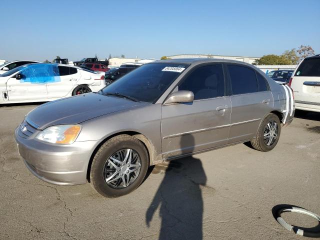 HONDA CIVIC EX 2001 with VIN 2HGES267X1H517384 - Photo from auction